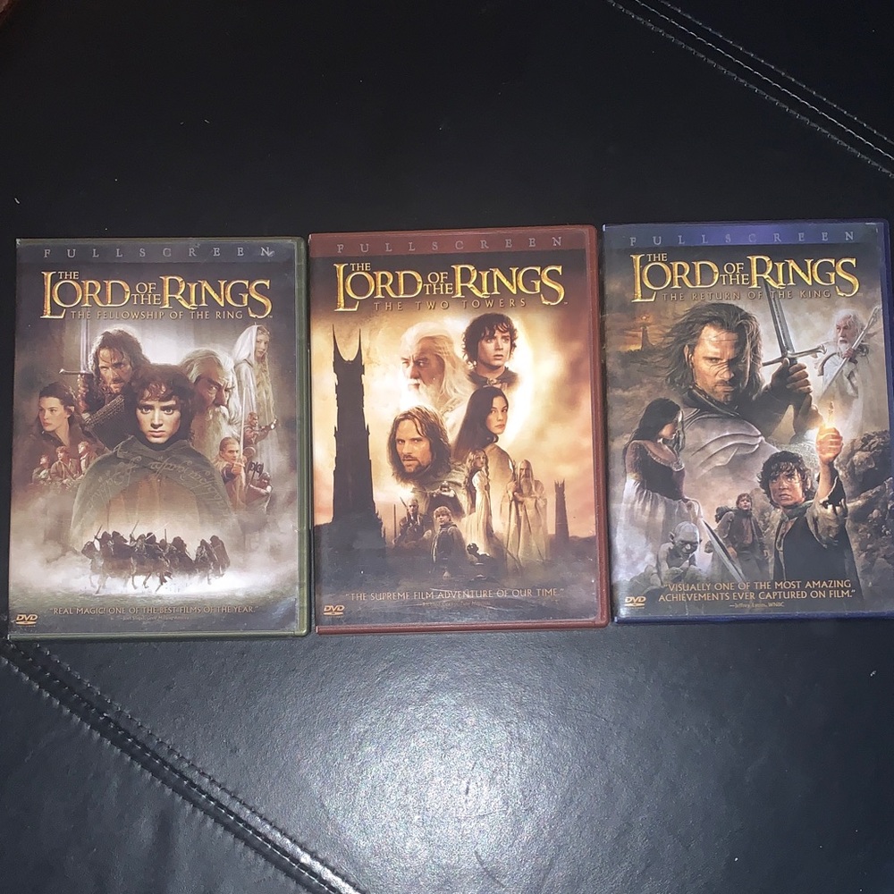 The Lord of the Rings DVD Trilogy Set